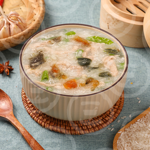 皮蛋瘦肉粥1。