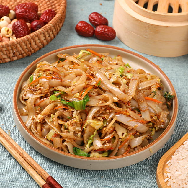 鸡蛋炒粿条